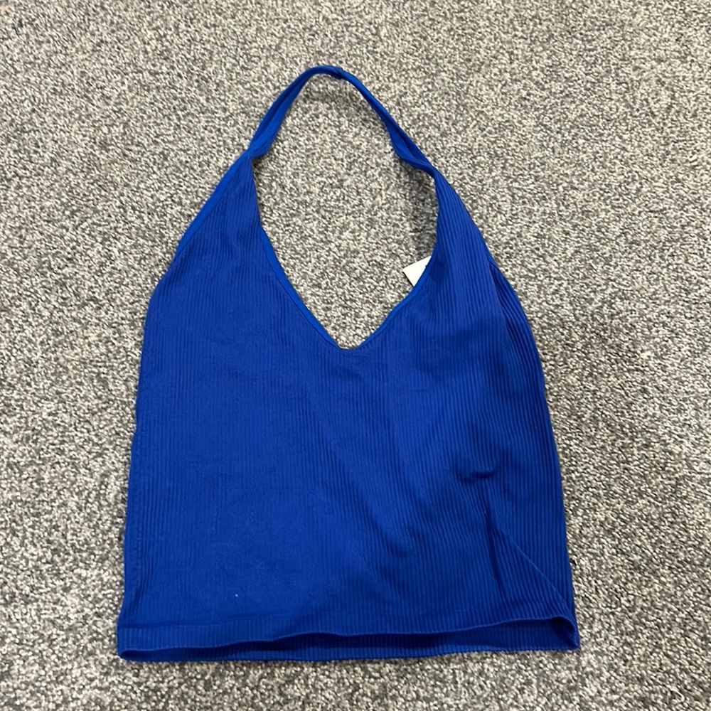 Urban Outfitters Ribbed Halter Tank - Size M
